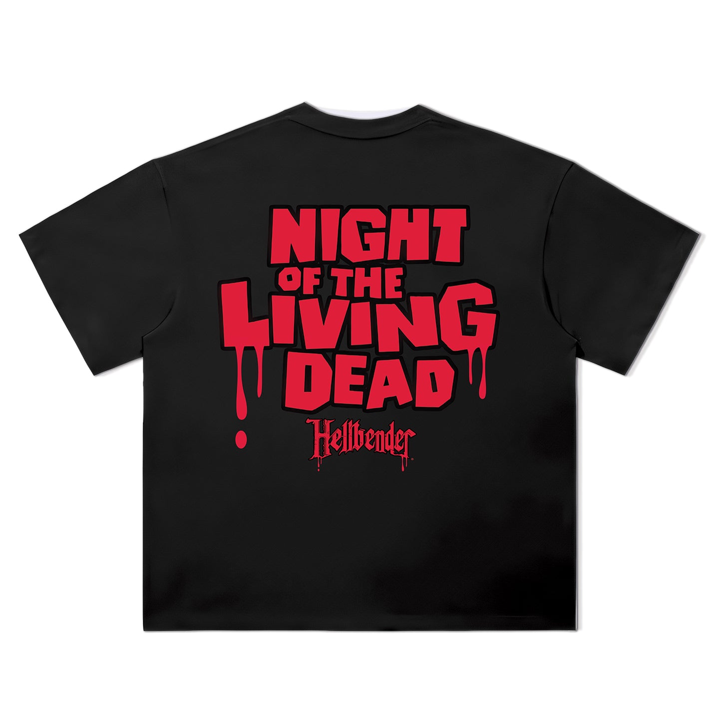 Hellbender® Super Heavy Premium T-Shirt - 2-Sided Print- Night of the Living Dead - 03